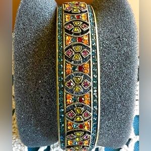 Heidi Daus Swarovski Crystals bracelet EUC